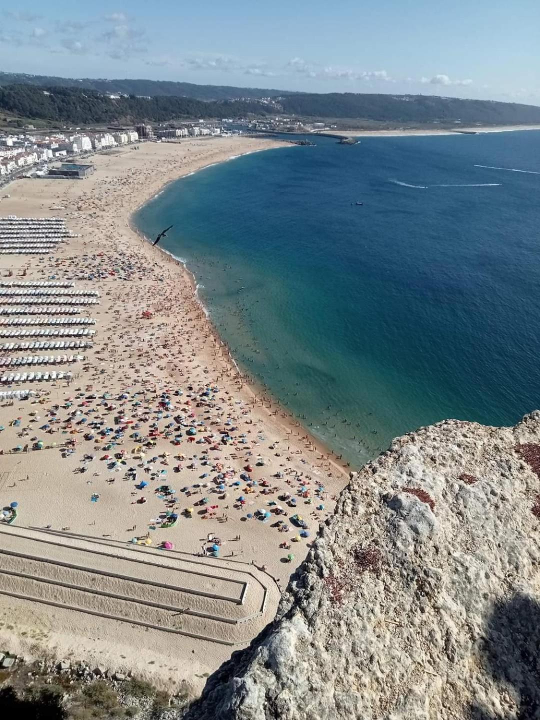 Elegant Sea View Apartment Nazaré Eksteriør billede